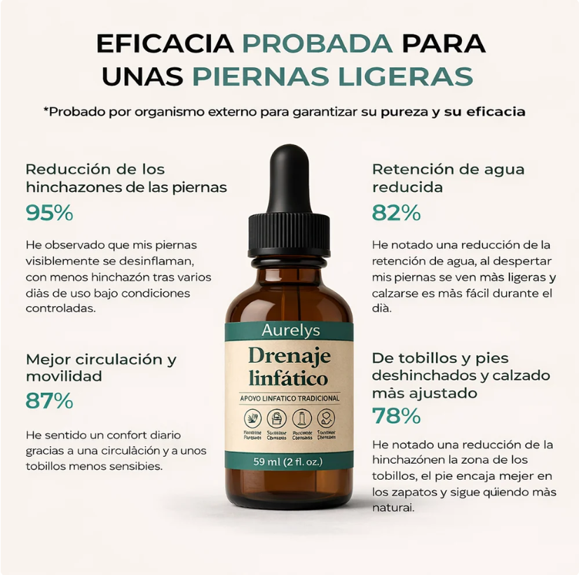 GOTAS DE BIENESTAR PARA DRENAJE LINFÁTICO